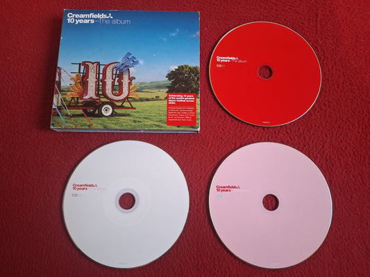 CREAMFIELDS 10 YEARS THE ALBUM CD BOX