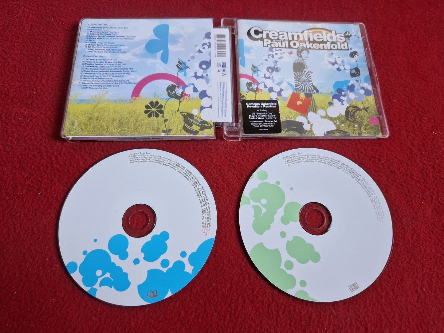 CREAMFIELDS MIXED BY PAUL OAKENFOLD till CD