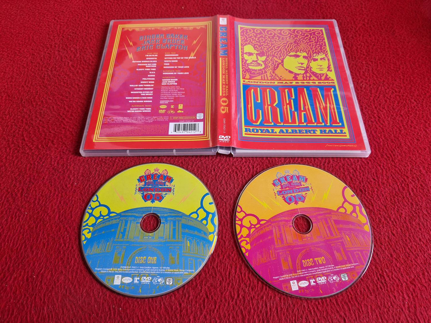 CREAM ROYAL ALBERT HALL DVD
