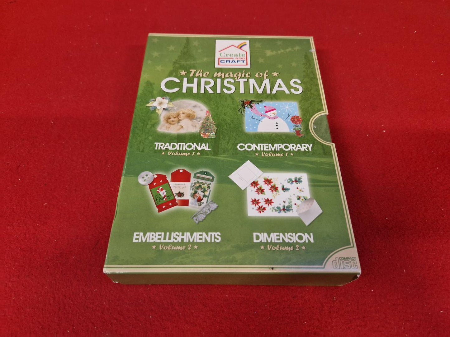CREATE AND CRAFT THE MAGIC OF CHRISTMAS BOX till DVD