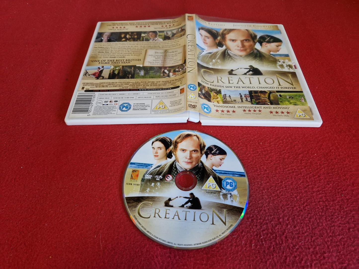 CREATION till DVD