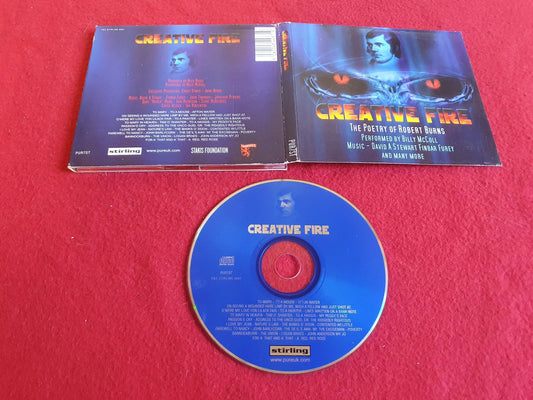 CREATIVE FIRE [ THE POETRY OF ROBERT BURNS PERFORMED BY BILLY MCCOLL ] till CD