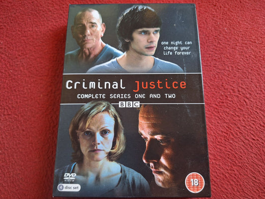 CRIMINAL JUSTICE SERIES 1 & 2 BOX DVD
