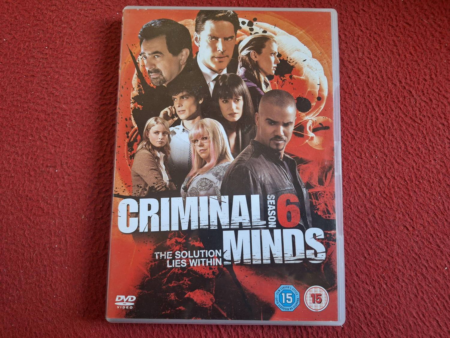 CRIMINAL MINDS SEASON 6 BOX DVD