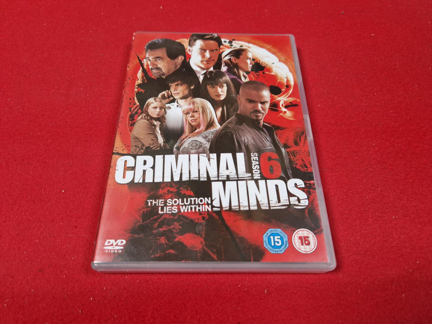 CRIMINAL MINDS SEASON 6 BOX till DVD