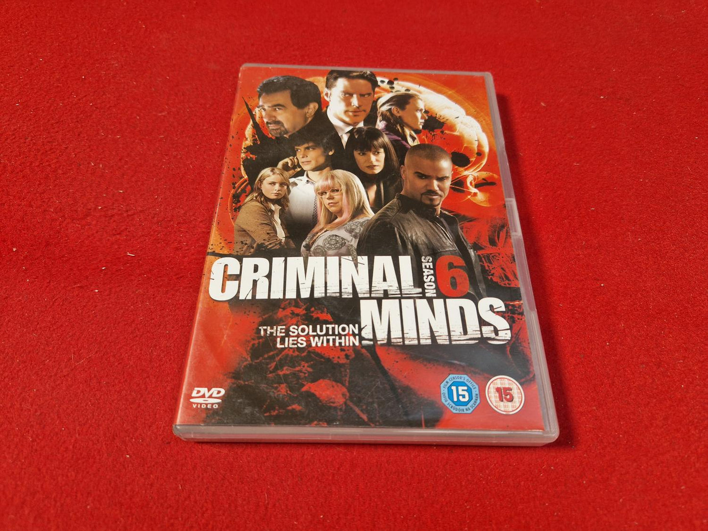CRIMINAL MINDS SEASON 6 BOX till DVD