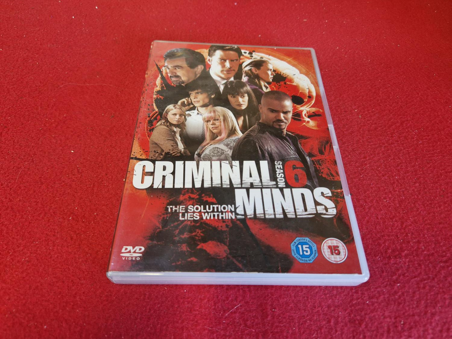 CRIMINAL MINDS SEASON 6 BOX till DVD