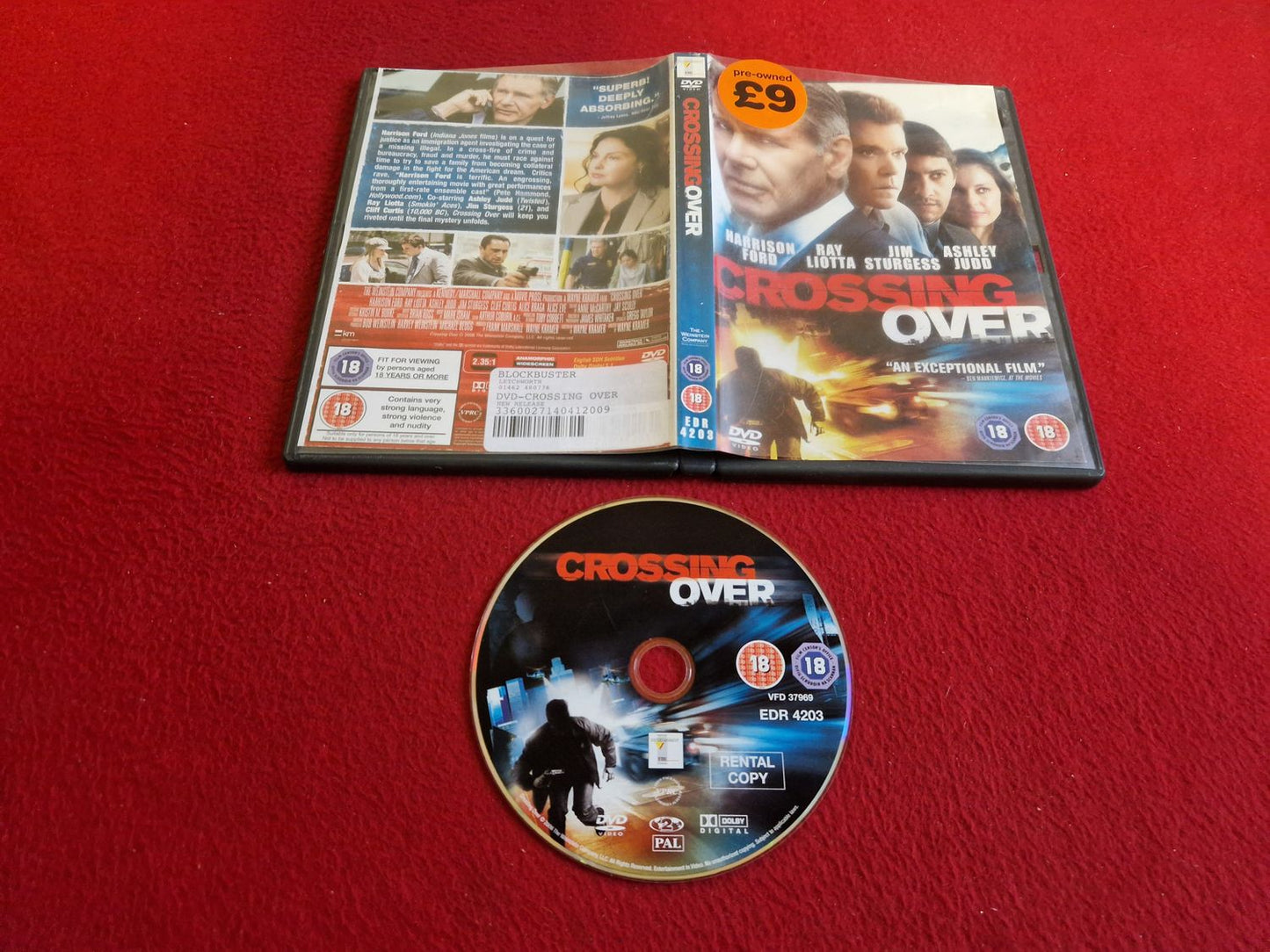 CROSSING OVER DVD