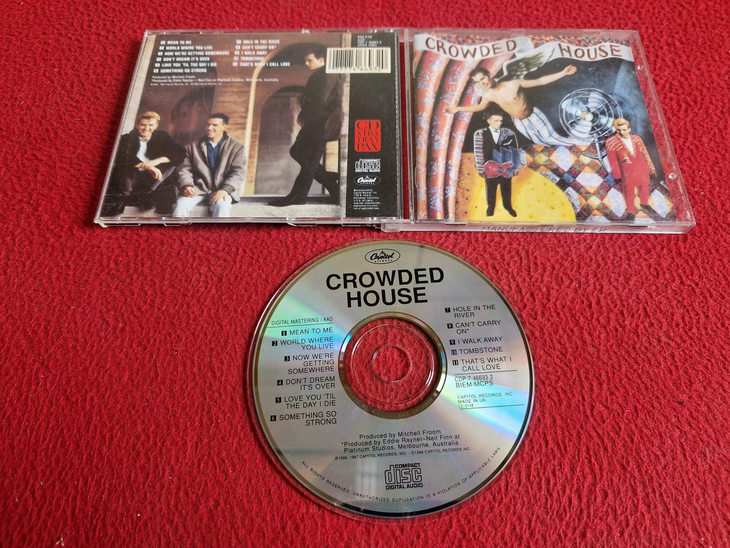 CROWDED HOUSE - CROWDED HOUSE CD