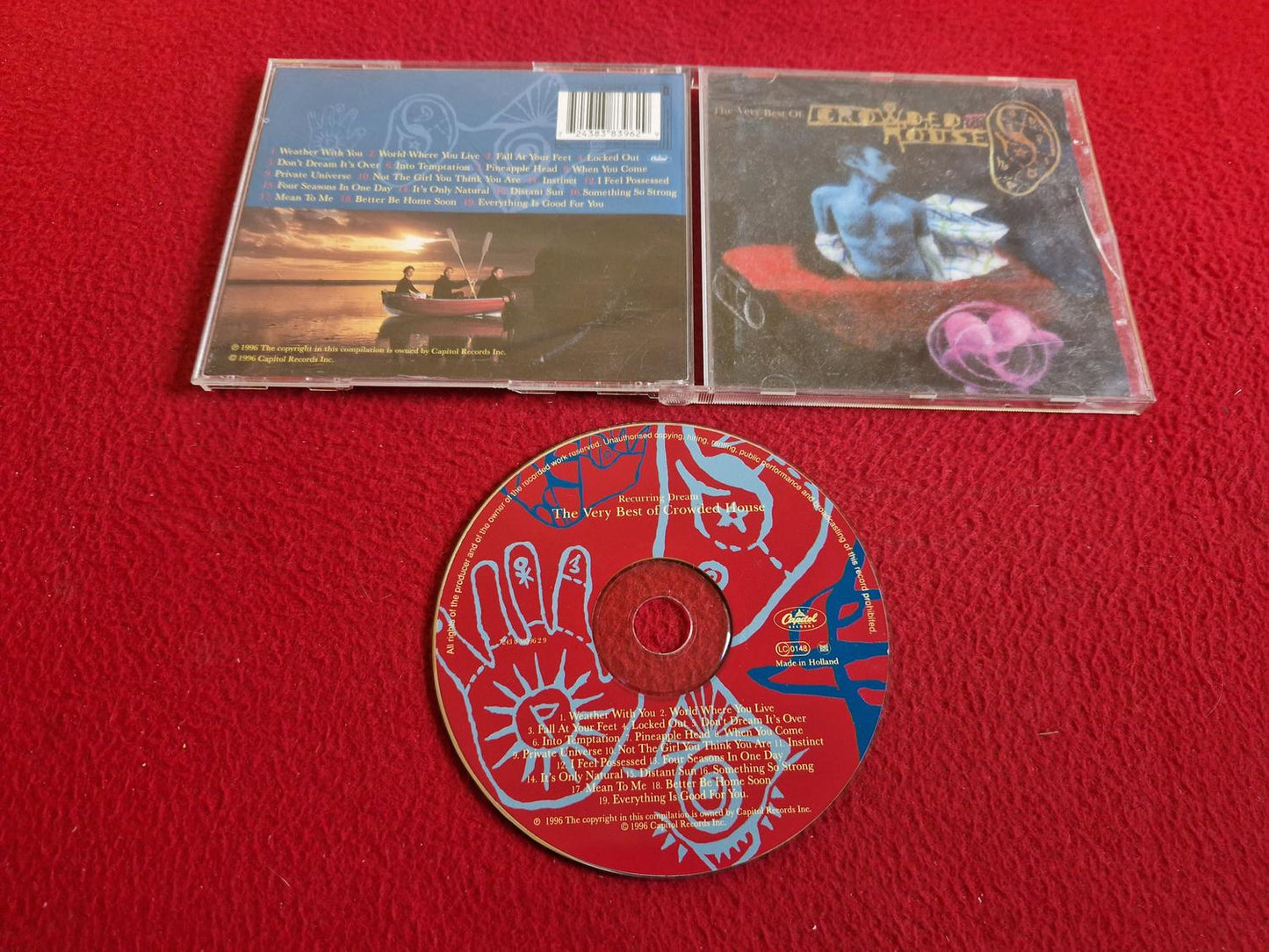 CROWDED HOUSE – RECURRING DREAM (THE VERY BEST OF CROWDED HOUSE) CD