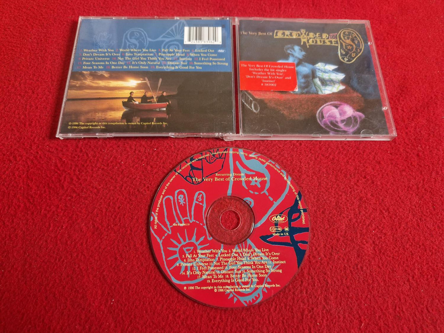 CROWDED HOUSE RECURRING DREAM THE VERY BEST OF till CD