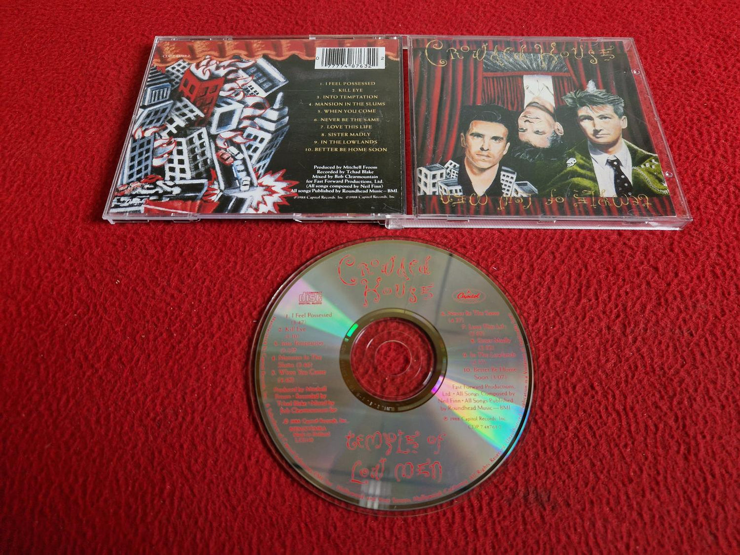 CROWDED HOUSE TEMPLE OF LOW MEN CD