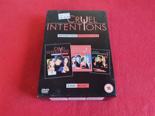 CRUEL INTENTIONS 1 - 3 BOX till DVD