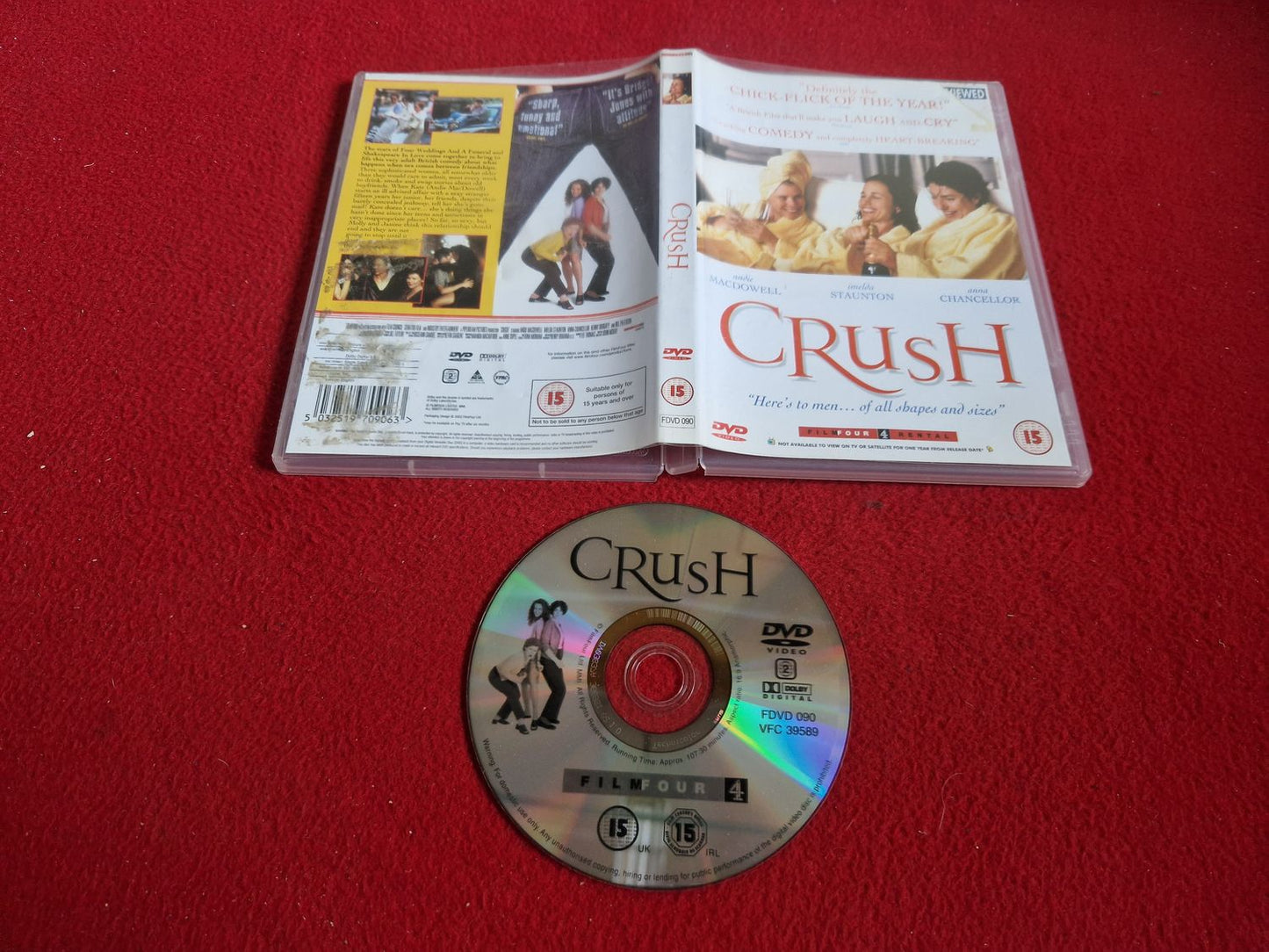 CRUSH DVD