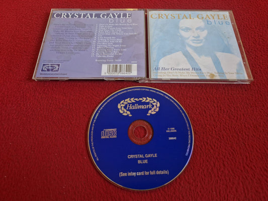 CRYSTAL GAYLE BLUE ALL HER GREATEST HITS CD