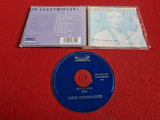 CRYSTAL GAYLE BLUE ALL HER GREATEST HITS CD
