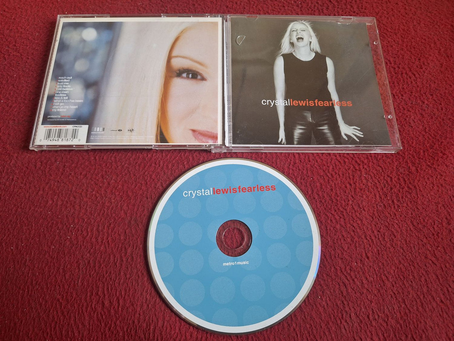 CRYSTAL LEWIS FEARLESS CD
