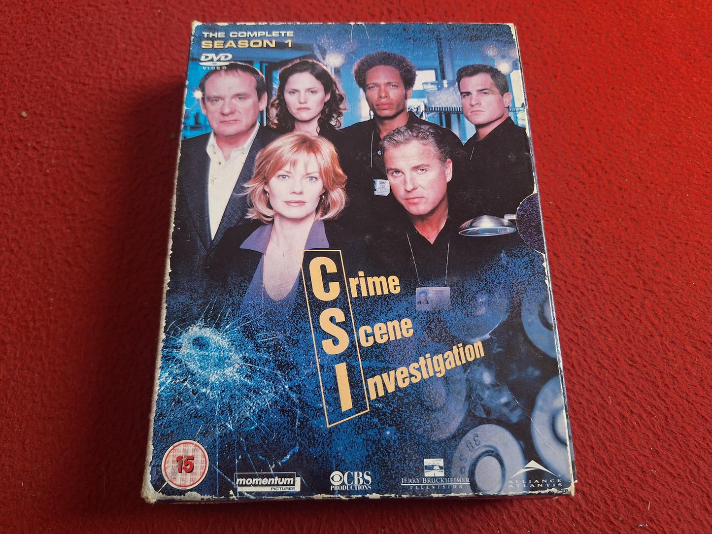 CSI CRIME SCENE INVESTIGATION SEASON 1 [ ENGELSK TEXT ] BOX DVD