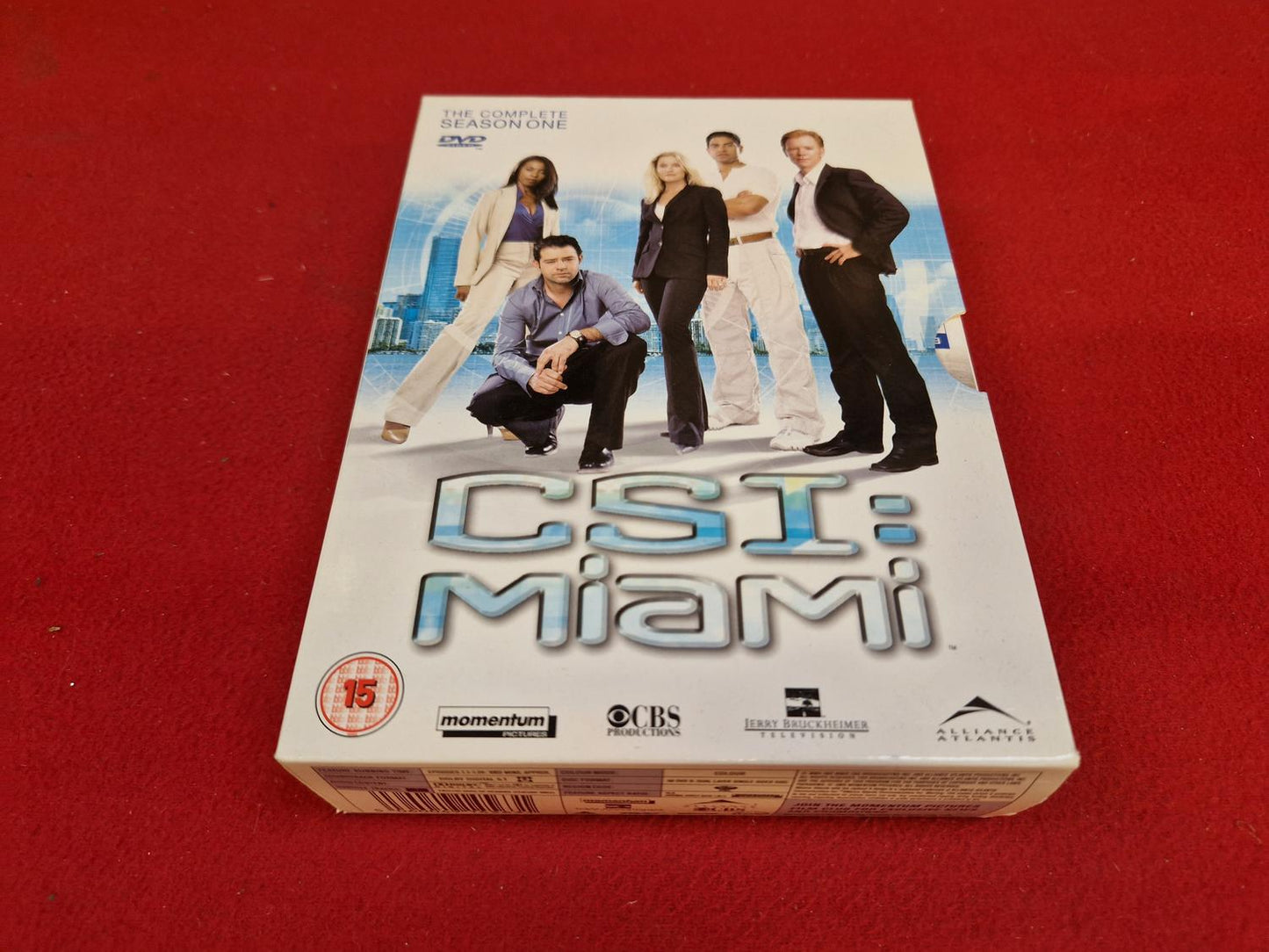 CSI MIAMI THE COMPLETE SEASON 1 BOX till DVD