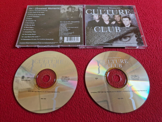 CULTURE CLUB GREATEST MOMENTS CD