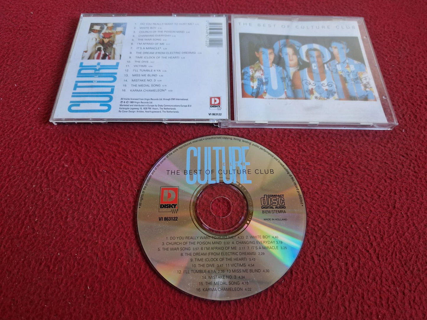 CULTURE CLUB THE BEST OF CD