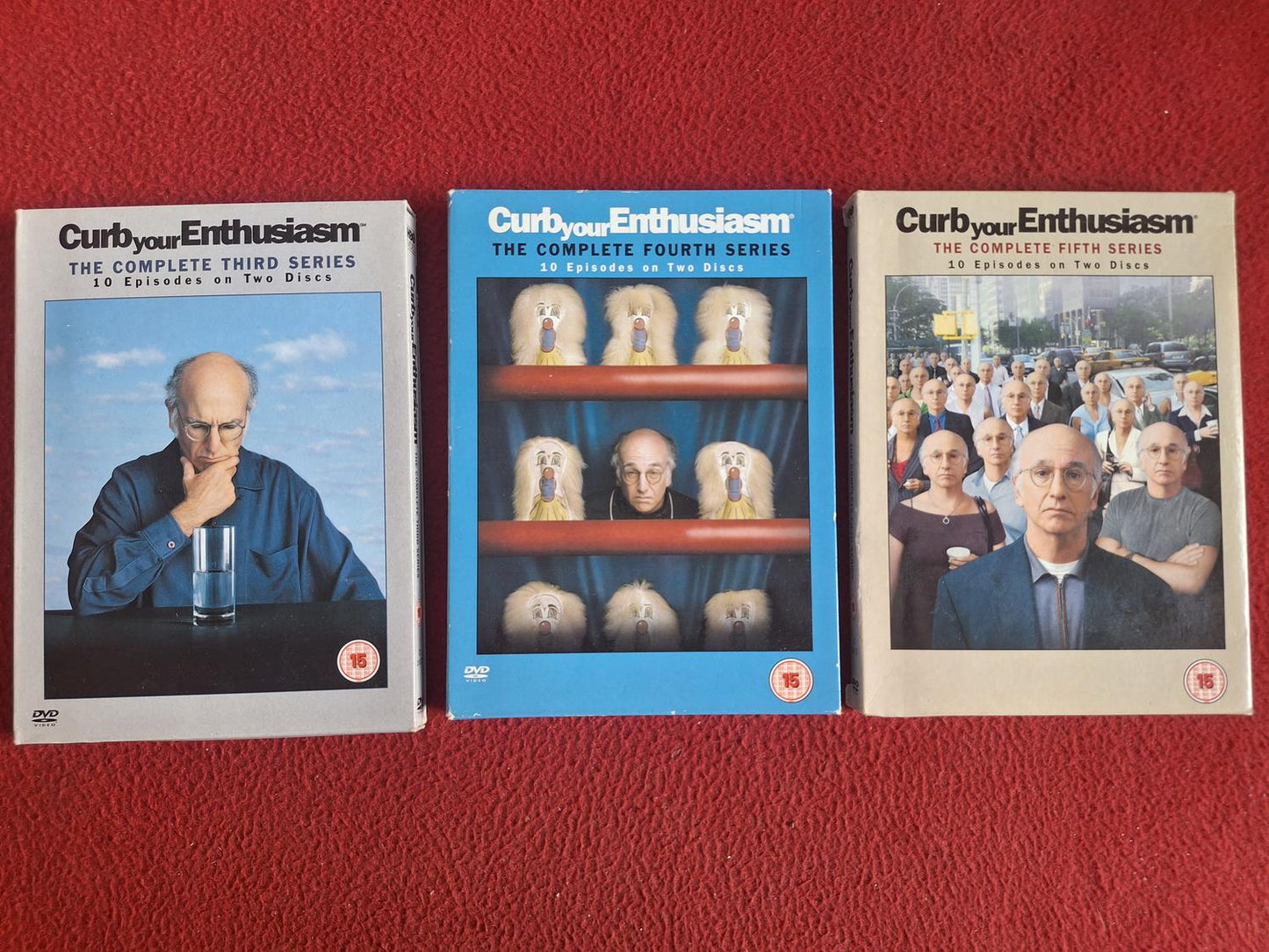 CURB YOUR ENTHUSIASM SERIES 3 - 5 BOX DVD