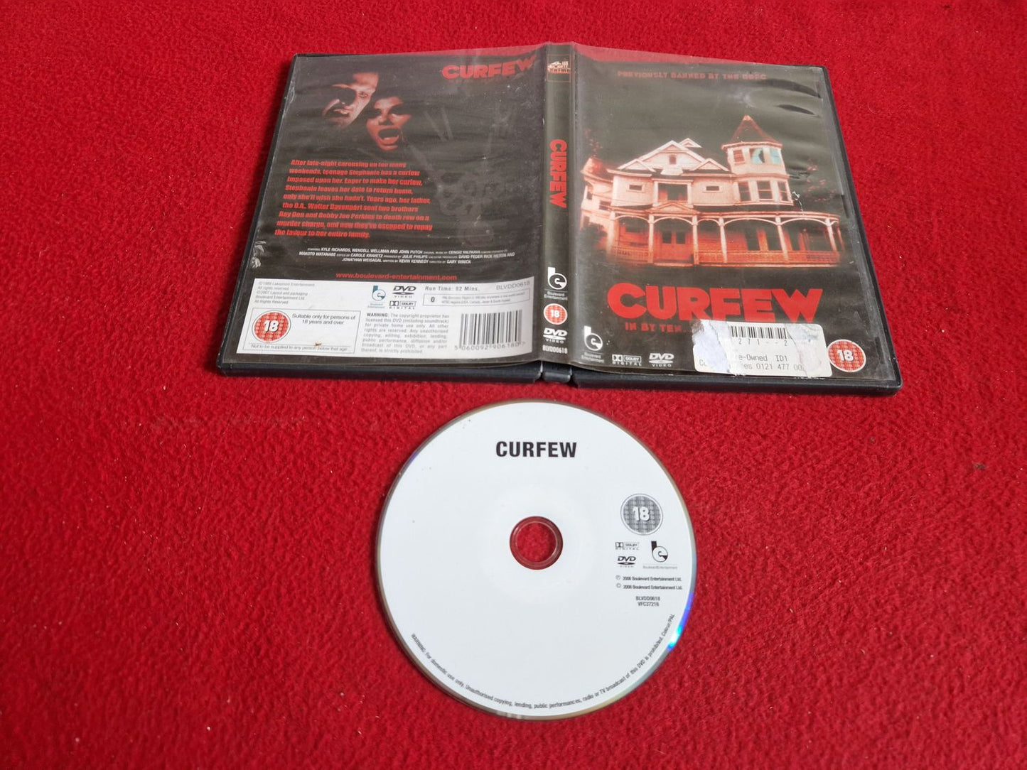 CURFEW DVD