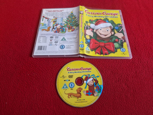 CURIOUS GEORGE A VERY MONKEY CHRISTMAS DVD