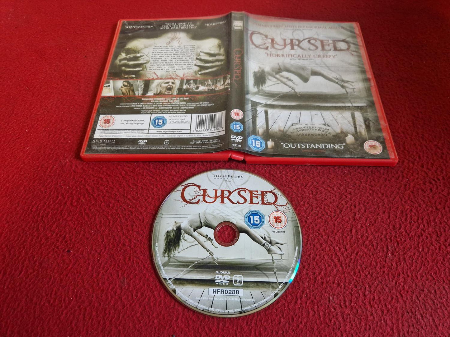 CURSED DVD