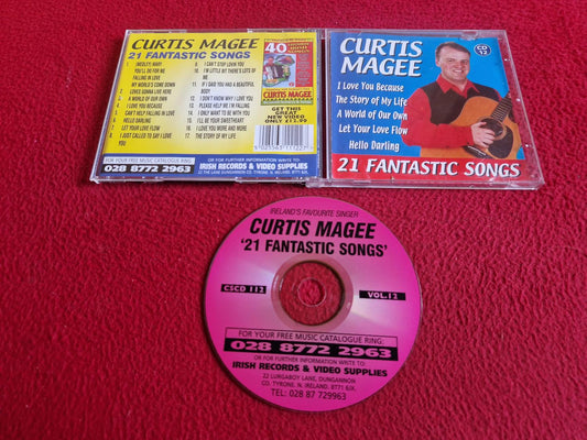 CURTIS MAGEE 21 FANTASTIC SONGS CD