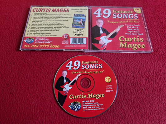 CURTIS MAGEE 49 FANTASTIC SONGS SOMEONE SHOULD TELL HER CD