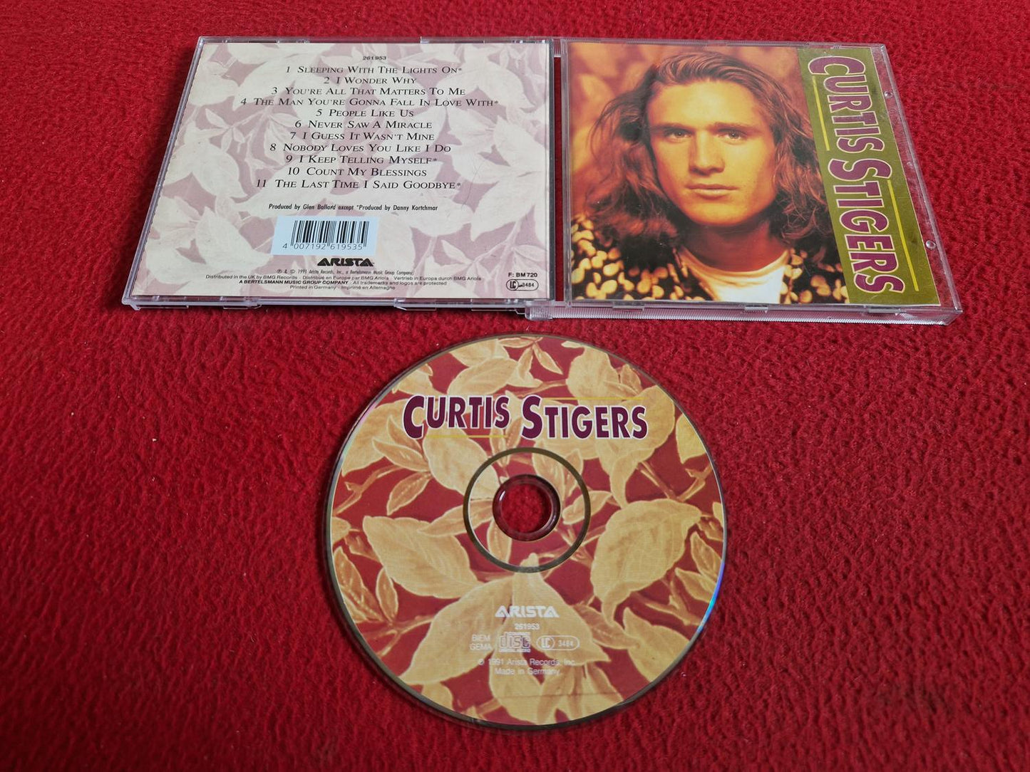CURTIS STIGERS - CURTIS STIGERS CD