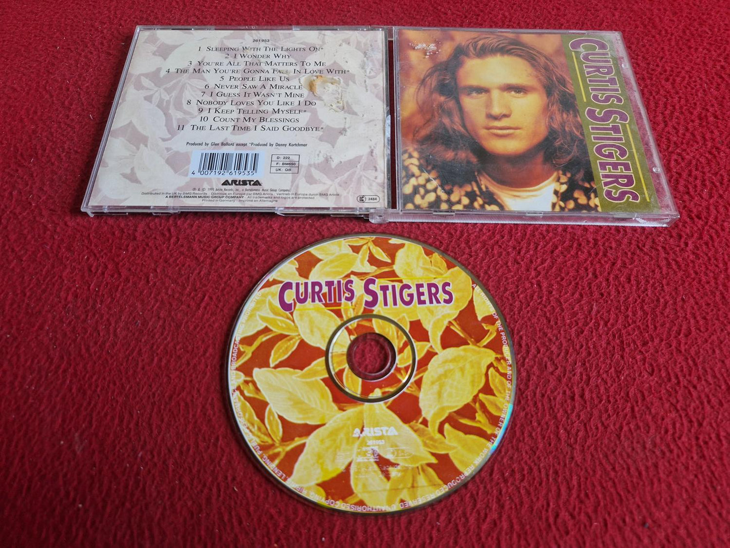 CURTIS STIGERS - CURTIS STIGERS CD