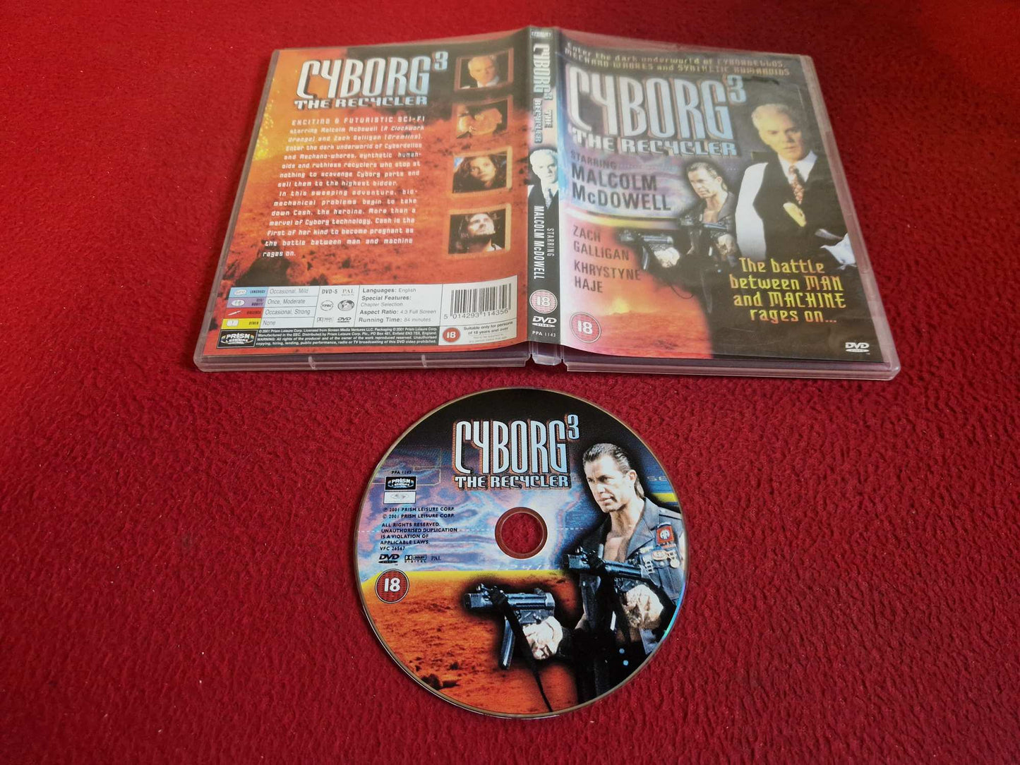 CYBORG 3 THE RECYCLER DVD