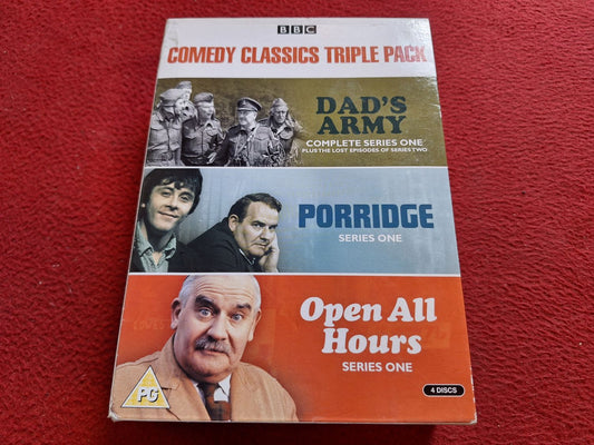 DAD'S ARMY S. 1 / PORRIDGE S. 1 / OPEN ALL HOURS S. 1 BOX DVD