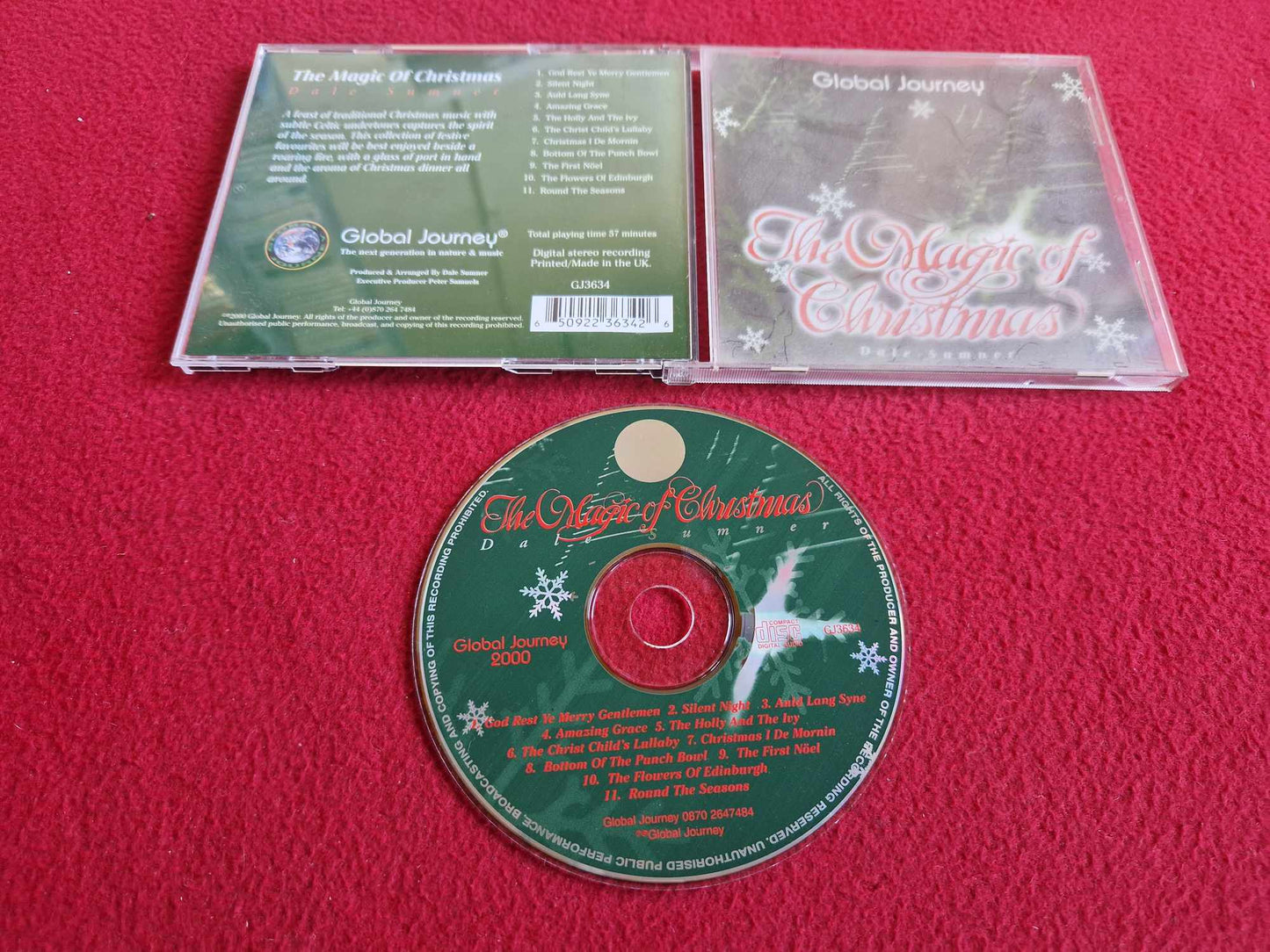 DALE SUMNER GLOBAL JOURNEY THE MAGIC OF CHRISTMAS CD