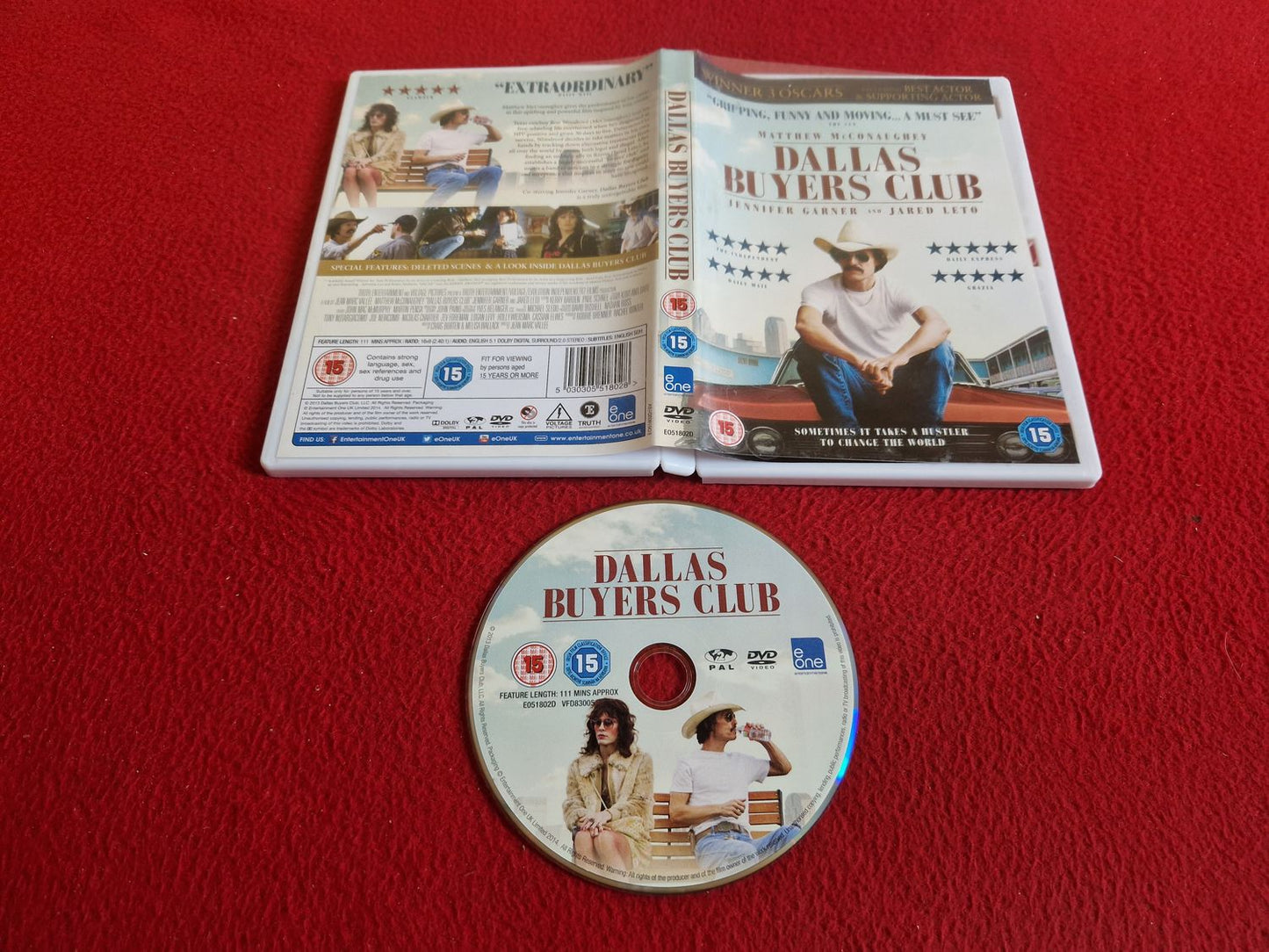 DALLAS BUYERS CLUB DVD