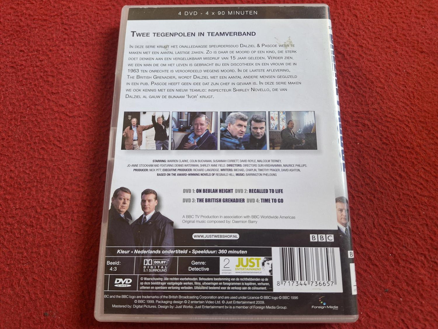 DALZIEL & PASCOE SERIES 4 [ HOLLÄNDSK UTGÅVA - HOLLÄNDSK TEXT ] BOX DVD