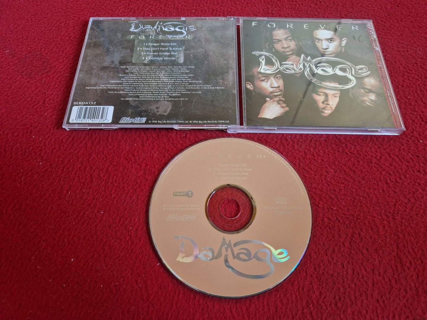 DAMAGE FOREVER CD