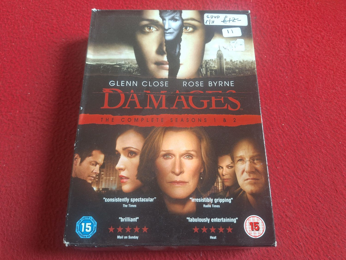 DAMAGES SEASONS 1 & 2 BOX DVD