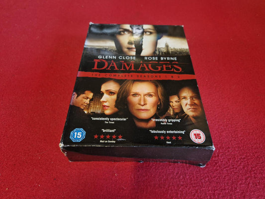 DAMAGES SEASONS 1 & 2 BOX till DVD