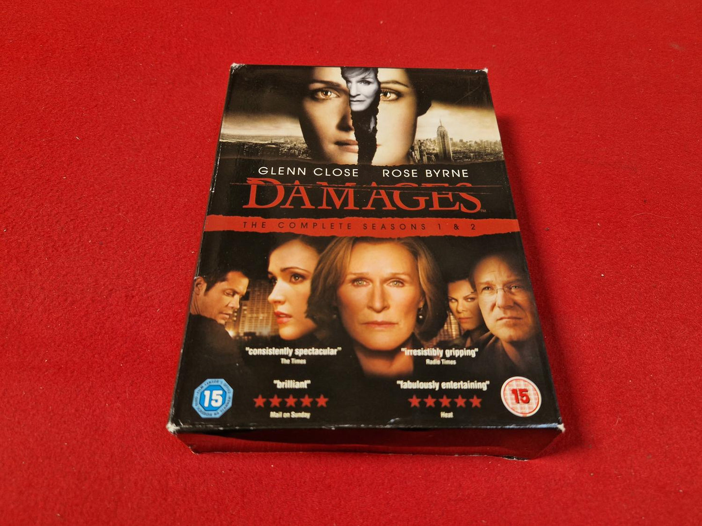 DAMAGES THE COMPLETE SEASONS 1 & 2 till DVD