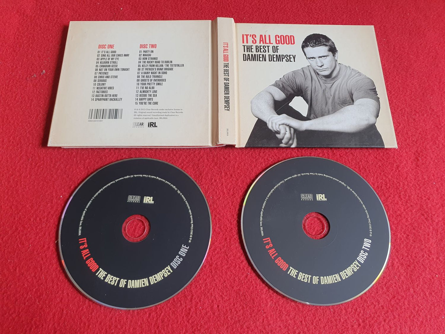 DAMIEN DEMPSEY IT'S ALL GOOD THE BEST OF BOX till CD