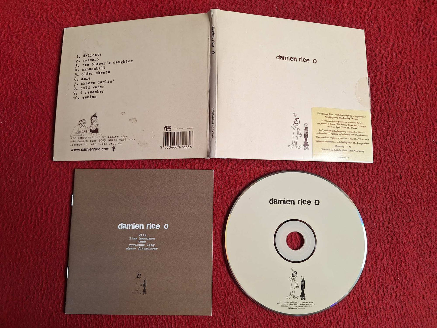 DAMIEN RICE O CD
