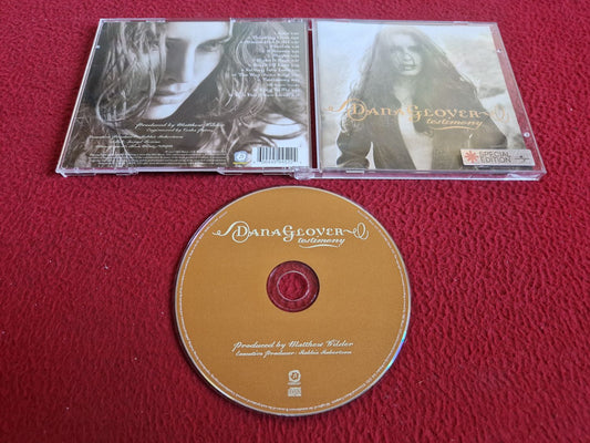 DANA GLOVER TESTIMONY CD