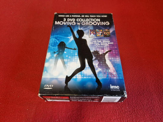 DANCE MOVING N GROOVING FEAT LADY GAGA / RIHANNA / BRITNEY mfl BOX till DVD