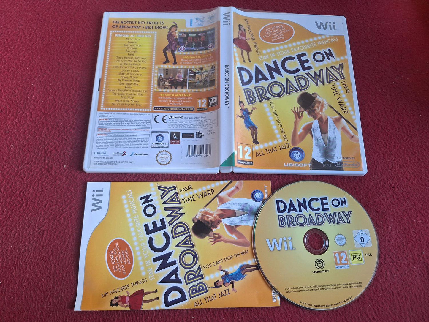 DANCE ON BROADWAY till Nintendo Wii