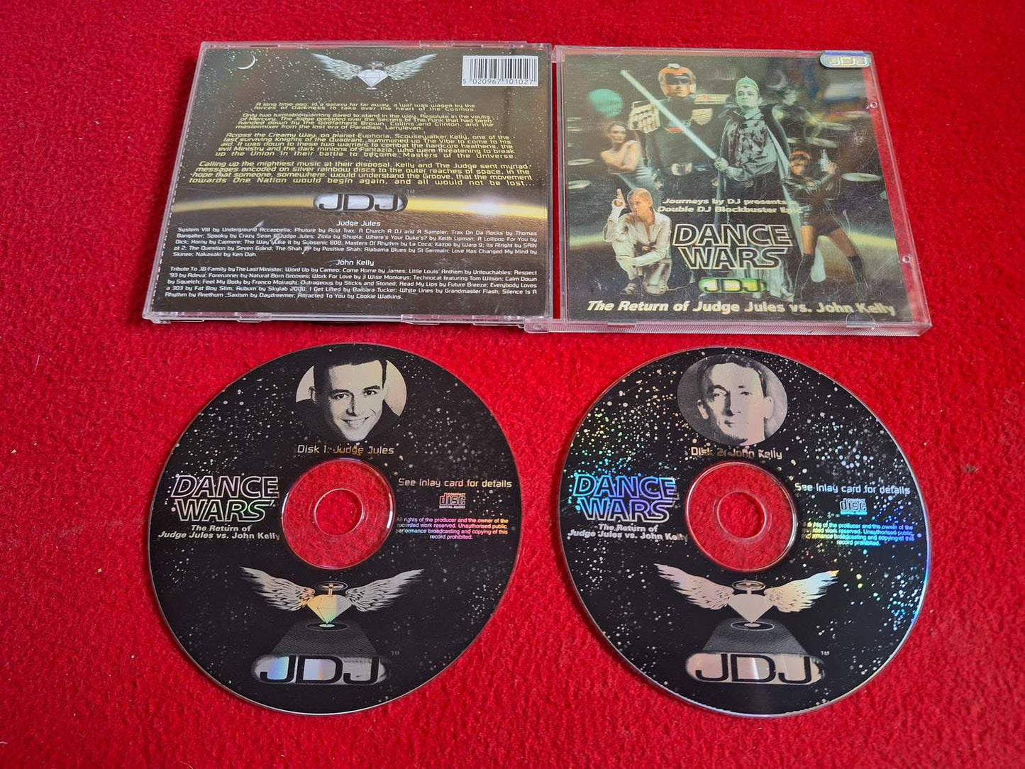 DANCE WARS THE RETURN OF JUDGE JULES VS. JOHN KELLY CD