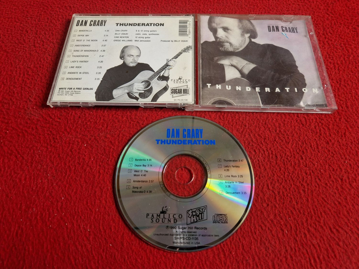 DAN CRARY THUNDERATION CD
