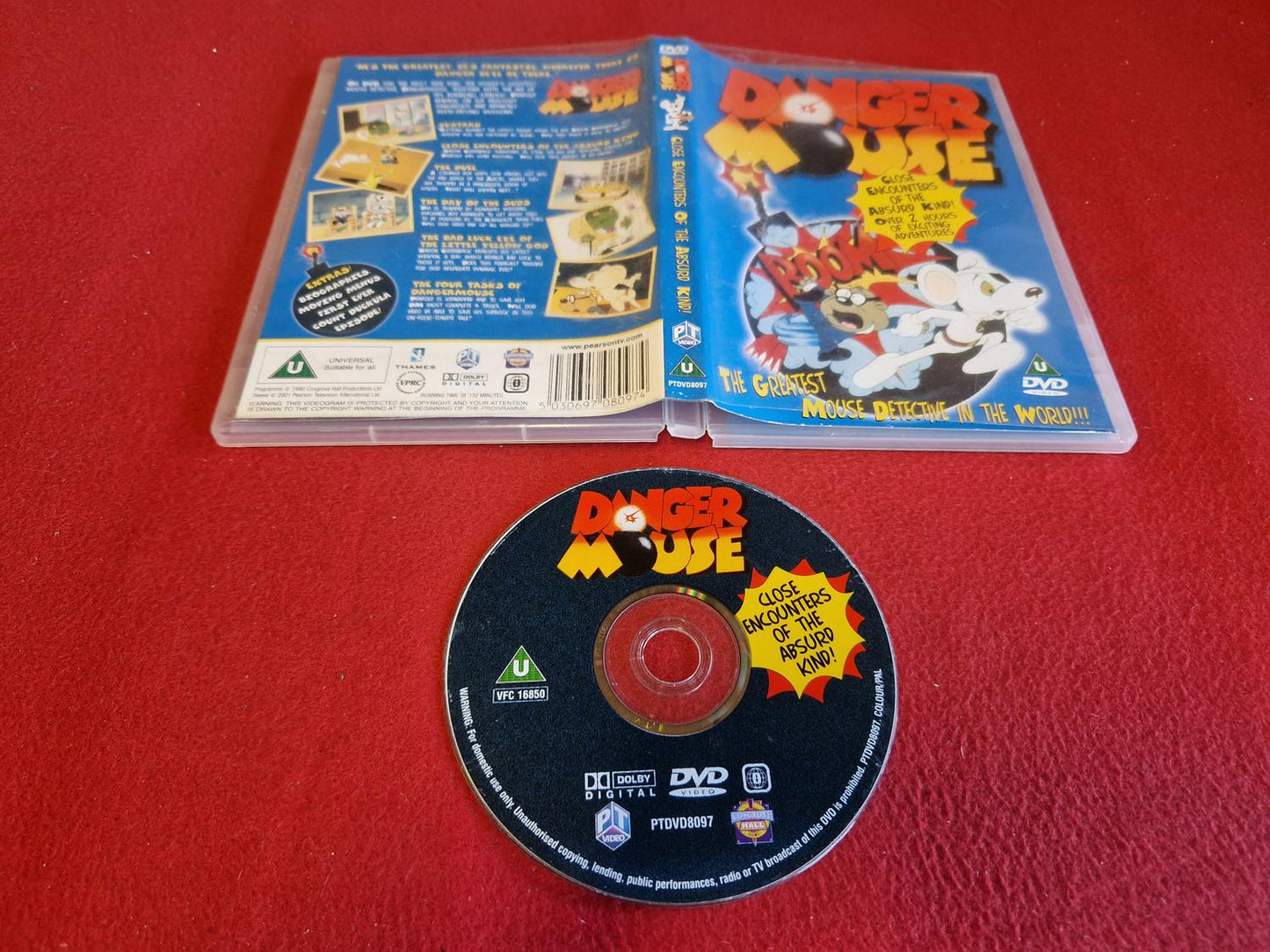 DANGER MOUSE CLOSE ENCOUNTERS OF THE ABSURD KIND till DVD